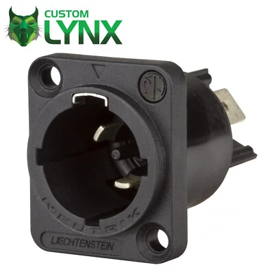 Neutrik NAC3MPX-TOP - PowerCON True 1 Male Chassis Connector. Mains Power Input