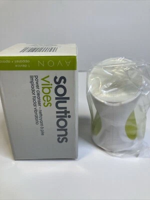 New AVON Solutions Vibes Facial Power Cleanser Massage Purifier With Box - Image 1 of 4