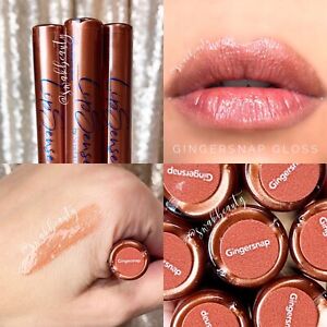 LipSense GINGERSNAP Gloss Special Size 0.2 oz New Scented Lip Gloss By SeneGence