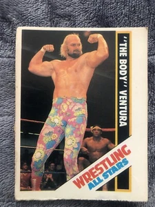 1985 Wrestling All-Stars Magazine card #21 Jesse Ventura WWF WWWF AWA  - Picture 1 of 2