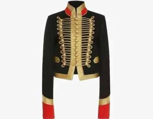 Women's Military Wool Blazer – Commander Style Officer Jacket Gift for her - Picture 1 of 2