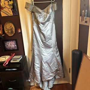 Formelles Kleid in voller Länge - silbergrau - Bild 1 von 7