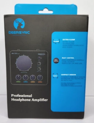 Deersync H4  4-Channel Professional Studio Headphone Amplifier - Image 1 of 3