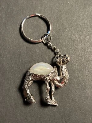 Camel Single shell Hump,Silver color metal Pendant Keychain Gift, new - Image 1 of 4