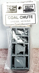Tichy Train 8059 Retail Coal Dealer Truck/Wagon Loading Chute 3 pieces HO Scale - Picture 1 of 2