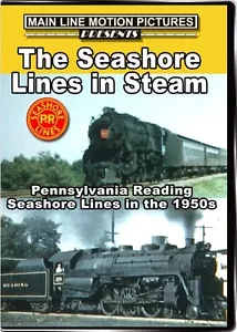 Pennsylvania Reading Seashore Lines in Steam DVD PRSL Philadelphia - Cape May - Picture 1 of 1