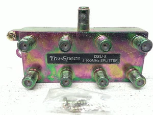 TRU-SPEC DSU-8 5-900MHz 8 Way Splitter - Picture 1 of 1