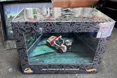 Hot Wheels Mattel Exclusive Jurassic Park Jeep Comic Con Wrangler SDCC 2023 - Image 1 of 3