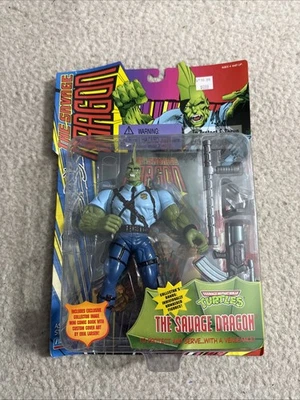 Figura de acción Savage Dragon sellada Erik Larsen Playmates Toys 1995 nueva Foto 1 de 3