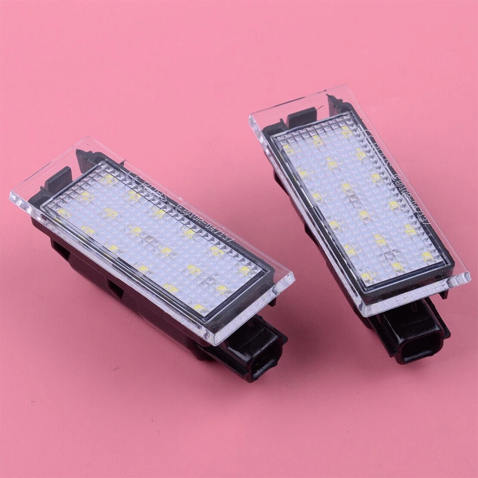 Luz de matrícula LED trasera para Smart Fortwo Forfour W453 2014-2016 1 par Foto 1 de 4