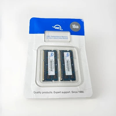 OWC 16GB (8GB x 2) 1867MHZ DDR3 204-pin SO-DIMM PC3-14900 ram memory - Image 1 of 3