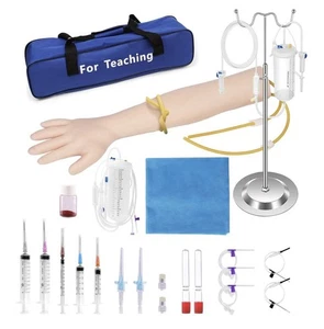 Phlebotomy Practice Kit IV Practice Arm Venipuncture Practice Kit Phlebotomy ... - Picture 1 of 6