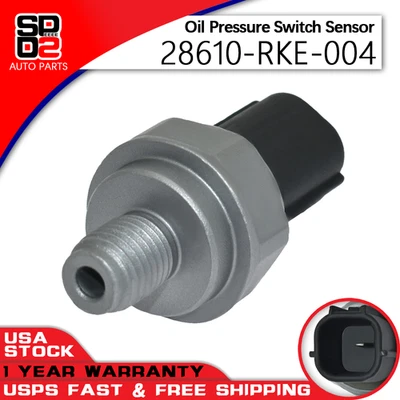 Oil Pressure Switch Sensor 28610-RKE-004 For 2001 - 2009 Honda CR-V Acura MDX RL - Image 1 of 4