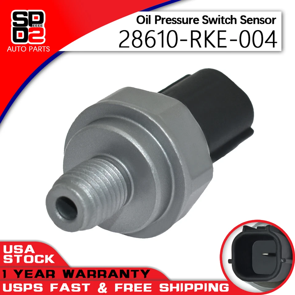 Oil Pressure Switch Sensor 28610-RKE-004 For 2001 - 2009 Honda CR-V Acura MDX RL Foto 1 de 4