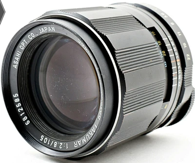 [US Duty Paid] Pentax Super Multi Coated Takumar 105mm F2.8 MF M42 Lens C0047 - Image 1 of 4