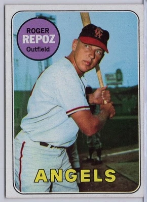 1969 Topps #103 Roger Repoz in EX Condition Angels - Image 1 of 2