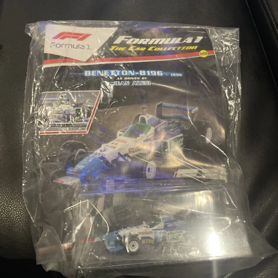 Panini F1 Car Collection 1/43 - Benetton B196 - 1996 Jean Alesi - Изображение 1 из 1