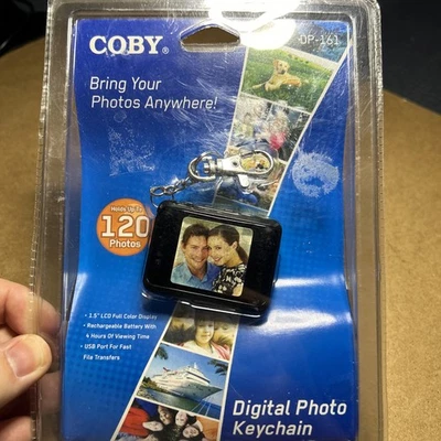 Sealed 2007 Black DP KEY  COBY  Digital Keychain PC Interface USB  1.5LCD Color - Image 1 of 4