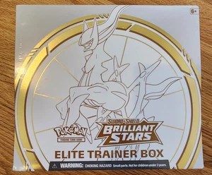 Pokemon TCG - Sword & Shield - Brilliant Stars -Elite Trainer Box - New Sealed - Picture 1 of 2