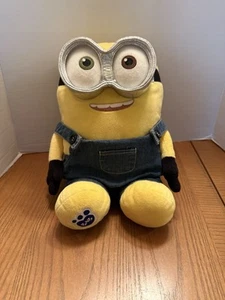 Build a Bear Despicable Me weicher Plüsch Minion BOB mit Overall ~ 11 Zoll groß - Bild 1 von 5