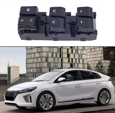 93570-G2020 Front Left Driver Side Power Window Switch For Hyundai Ioniq 2017-21 - Изображение 1 из 4