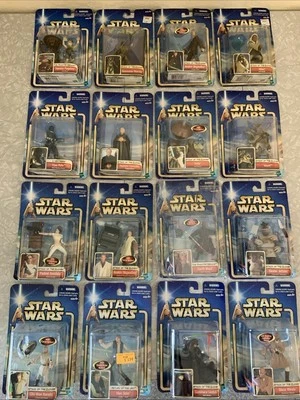 New In Boxes! Lot Of 16 Star Wars Vintage Action Figures Collection - Image 1 of 4