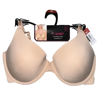 No Boundaries Juniors Lightly Lined Underwire T Shirt Bra Size 36C - Image 1 of 3