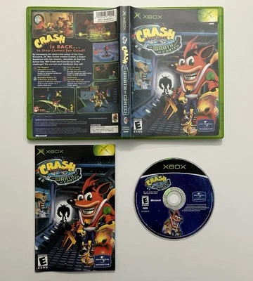 Crash Bandicoot The Wrath of Cortex - Microsoft Xbox - CIB Complete VERY GOOD VG - Image 1 of 3