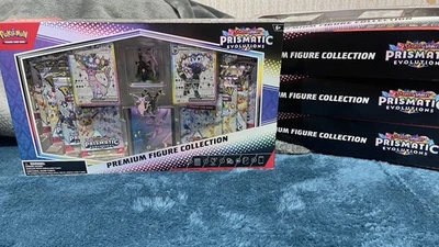 $20 OFF Pokémon TCG Prismatic Evolutions Premium Figure Collection Pris PFC - image 1 of 2
