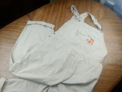 VTG 90s Disney Plus Overalls Womens Tigger Butterfly XXXL 3XL (FLAW) - Image 1 of 4