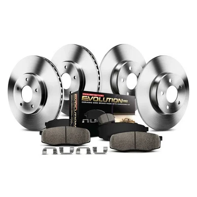 PowerStop KOE4248 Brake Kit For Mercedes-Benz C280 1996-2000 Front Rear - Изображение 1 из 4