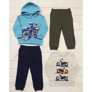 Kids Headquarters Kids' 4-piece Set Blue (Motor Cycle) Size-6 - Picture 1 of 8