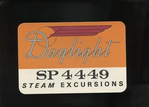1975 Daylight SP4449 Ltd Ed Freedom Train 6" x 4" Insignia Decal - Picture 1 of 2
