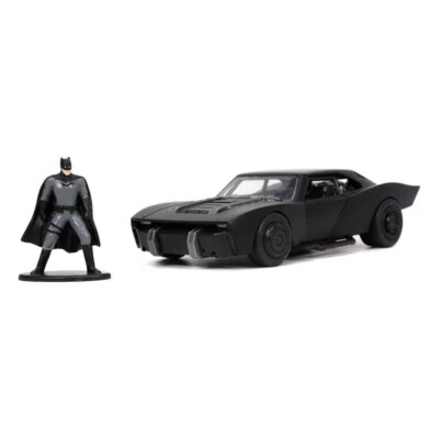 Modellino Batmobile 2022 e Mini Figure Batman Scala 1/32 Diecast - Immagine 1 di 4