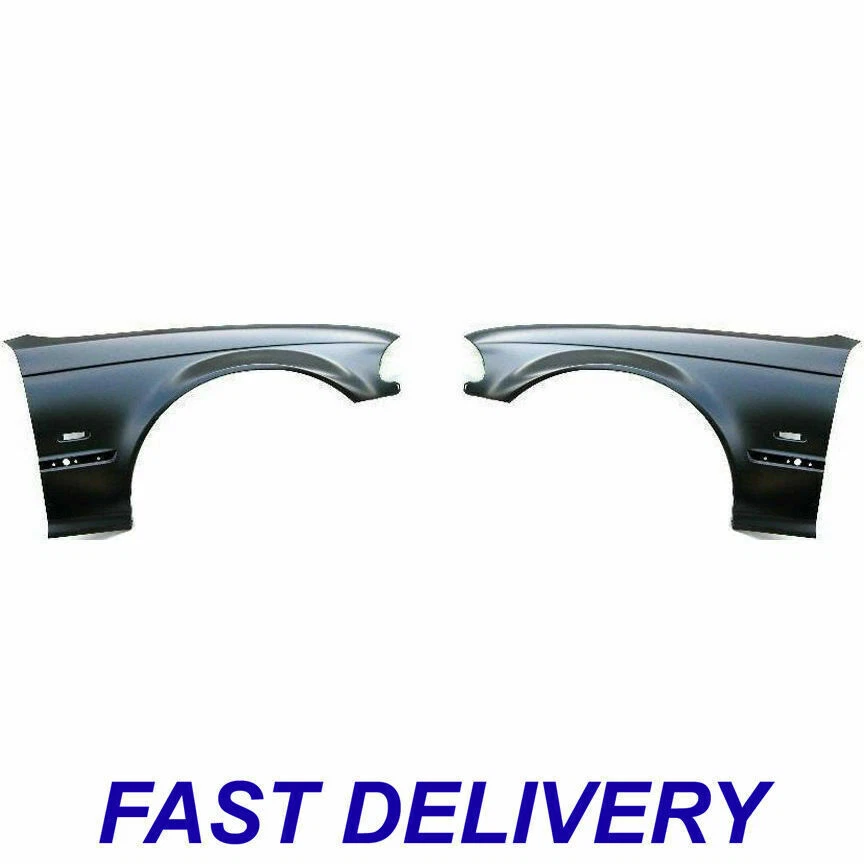 New Front Set of 2 Driver And Passenger Side Fender Fits BMW 325i Sedan Wagon - Image 1 of 4
