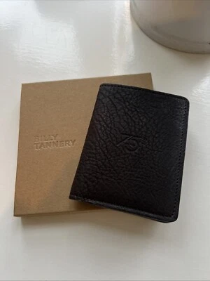 Billy Tannery x Lotus Bifold Goat Leather Brown Wallet