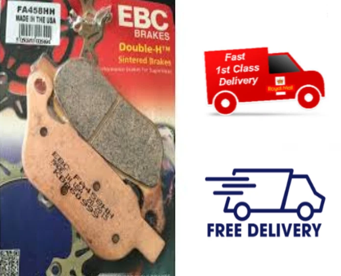 Pastillas de freno de disco traseras sinterizadas EBC 2013 - 2017 Harley Davidson FXSB Breakout Foto 1 de 1