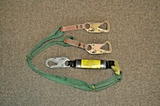 Buckingham "Buck-Stop" Model 5V67Aq2 Fall Arrest Double Attach Point Lanyard