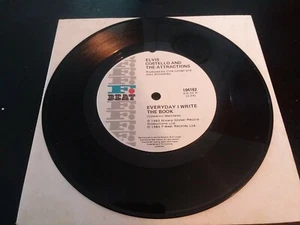 ELVIS COSTELLO Everyday I Write The Book UK Import 45 NM. - Picture 1 of 2