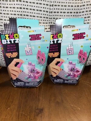 2x Spin Master Pixo Bitz Metallic Pack 164 Pieces Make, Mist, Customize & Play - Image 1 of 2