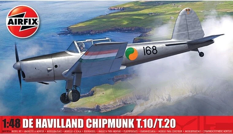 De Havilland Chipmunk T.10/t.20 1:48 Plastic Model Kit AIRFIX - Immagine 1 di 1