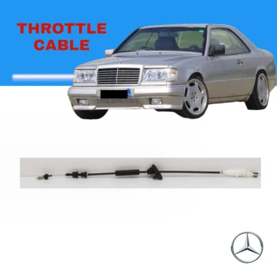 Cable de acelerador compatible con Mercedes-Benz W124 A1243002530 A 124 300 25 30 Foto 1 de 4