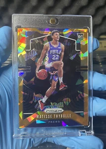 2019 Matisse Thybulle Prizm Orange Cracked Ice RC - Picture 1 of 2