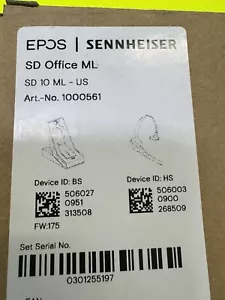 Sennheiser SD office ML - Picture 1 of 3