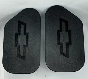 Pair of 2X Bed Rail Stake Pocket Covers Chevrolet Trucks, Colorado, Silverado - Picture 1 of 2