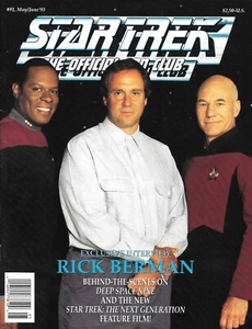 Star Trek offizielles Fan Club Magazin Ausgabe 91 Mai Juni 1993 Rick Berman TNG DS9 - Bild 1 von 1