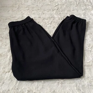 Joie Women's Size Medium Black Hedia Jogger Pants - Picture 1 of 6