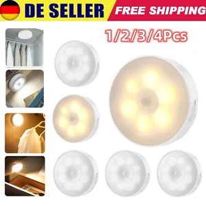 LED Nachtlicht mit Bewegungsmelder Nachtlicht Nachtlampe Schrank Treppenlicht DE - Bild 1 von 26