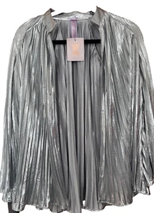 Fenty Savage NWT silver coverup womens XS- NYE- New Year's Eve - Picture 1 of 5