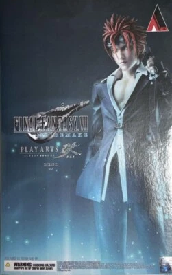 FINAL FANTASY 7 REMAKE Reno Action Figure Play Arts Kai FF7 - Immagine 1 di 4